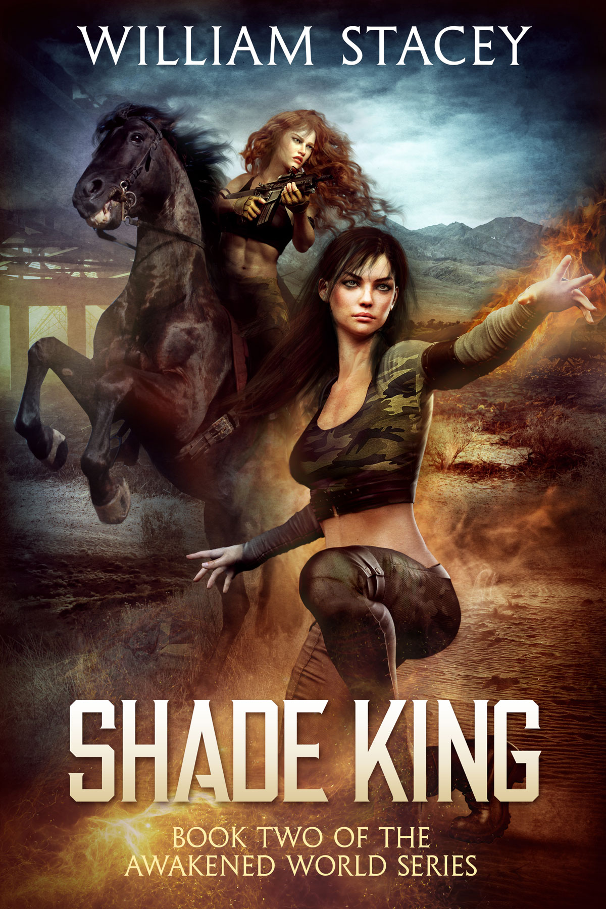 Shade King, Book 2 of The Awakened World by William Stacey